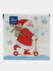 Салфетки бумажные на стол, на праздник, новогодние, 33*33см, 20шт