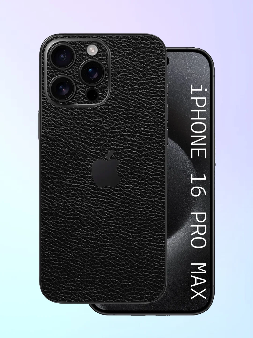 Угольный защитная пленка на iPhone 16 Pro Max под карбон на заднюю часть,под кожу, на зад, назад