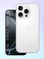 Прозрачный защитная пленка на iPhone 16 Pro Max под карбон на заднюю часть,под кожу, на зад, назад