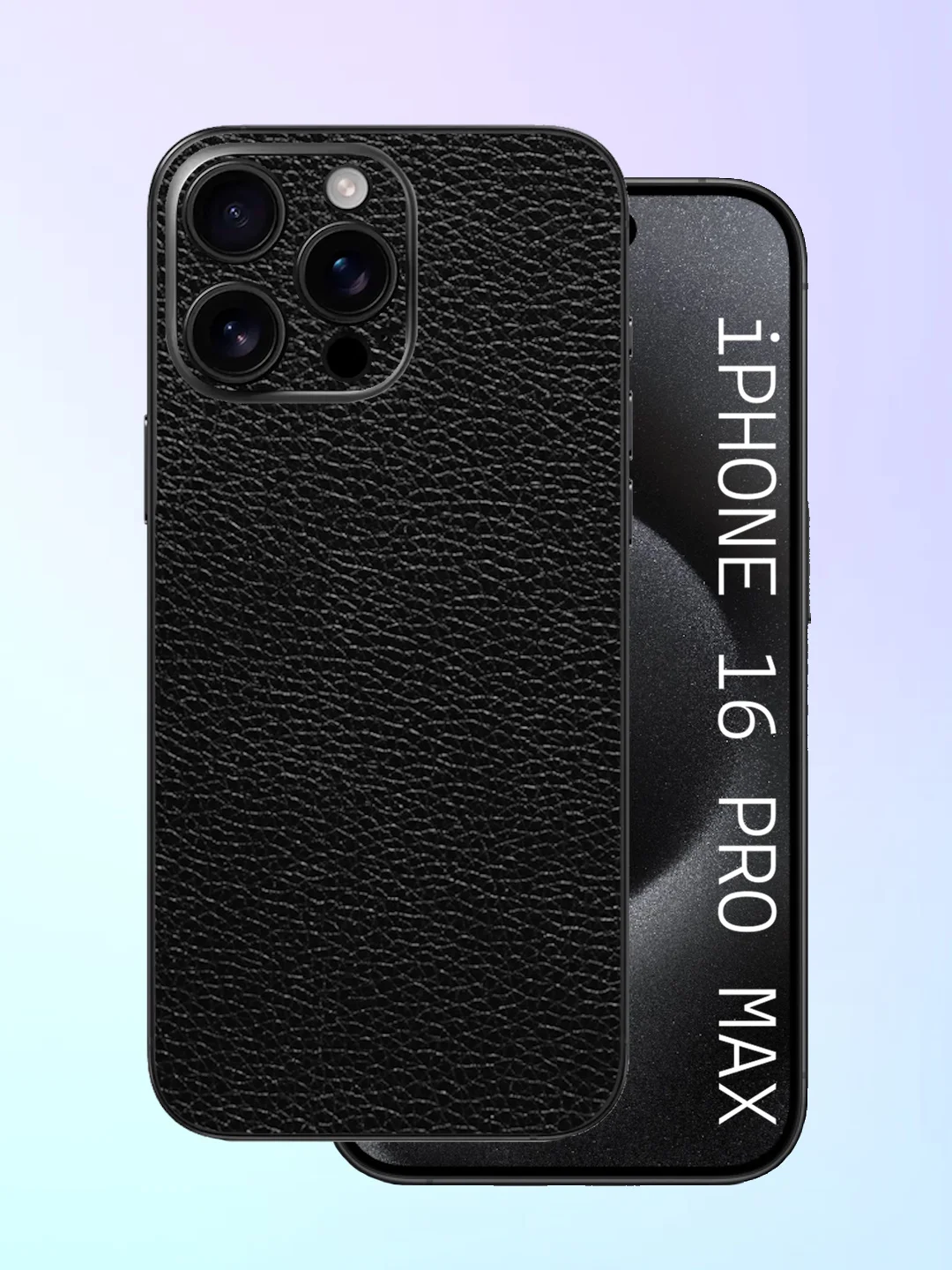 Угольный защитная пленка на iPhone 16 Pro Max под карбон на заднюю часть,под кожу, на зад, назад