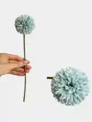 Синий искусственные цветы для декора