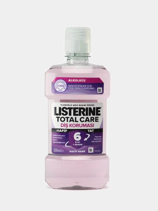 LISTERINE Ополаскиватель для полости рта Total Care "Защита зубов" без спирта 500мл