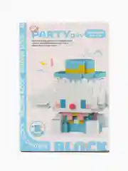 Белый детский 3D конструктор, игрушка развивающая