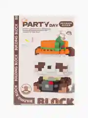 Оранжевый детский 3D конструктор, игрушка развивающая