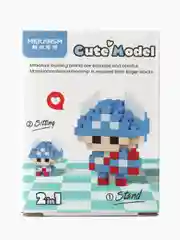 Лазурный супергерои Детский 3D конструктор, игрушка развивающая