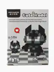 Черный супергерои Детский 3D конструктор, игрушка развивающая