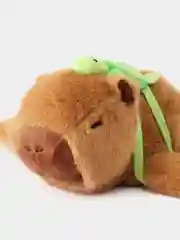 Коричневый игрушка плюшевый браслет - капибара,панда