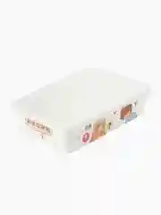 Белый лоток для мелочей с крышкой