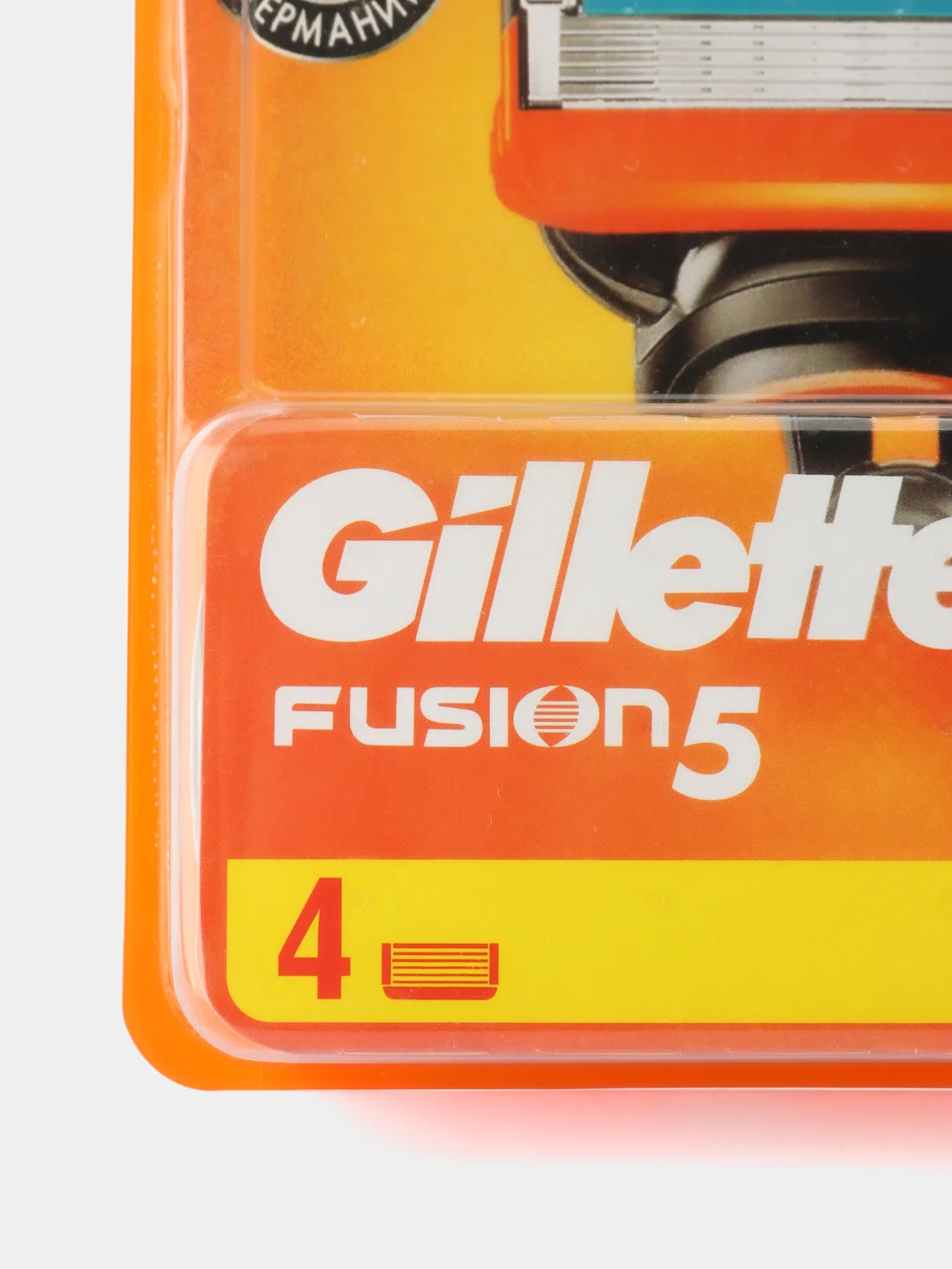 Кассеты для станка Gillette Fusion сменные 4шт