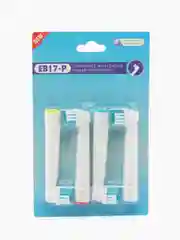 Голубой насадки для электрической зубной щетки, совместимые с Oral-B, Braun, CS Medica, B.Well