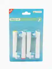 Лазурный насадки для электрической зубной щетки, совместимые с Oral-B, Braun, CS Medica, B.Well