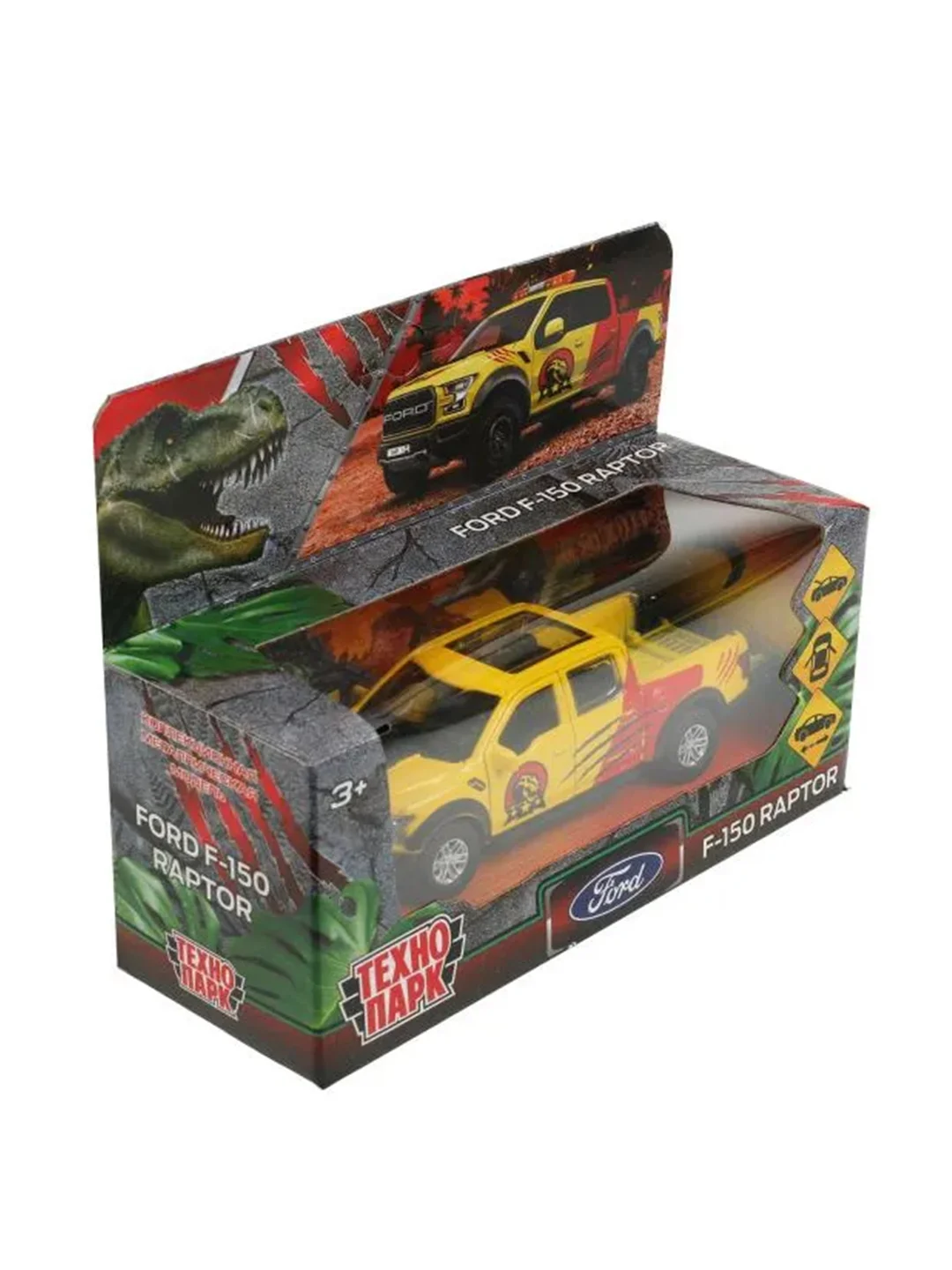 Металлическая модель ТехноПарк Ford F150 Raptor, 12 см
