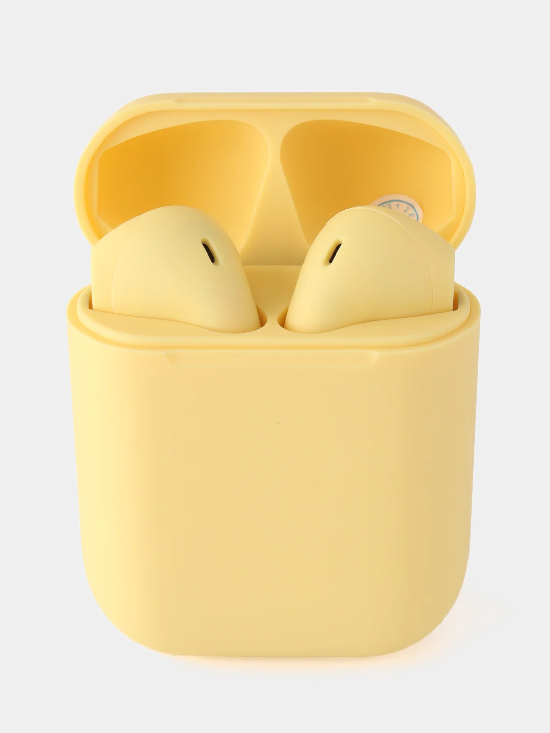 Желтый беспроводные наушники Pods 2, сенсорные, с микрофоном