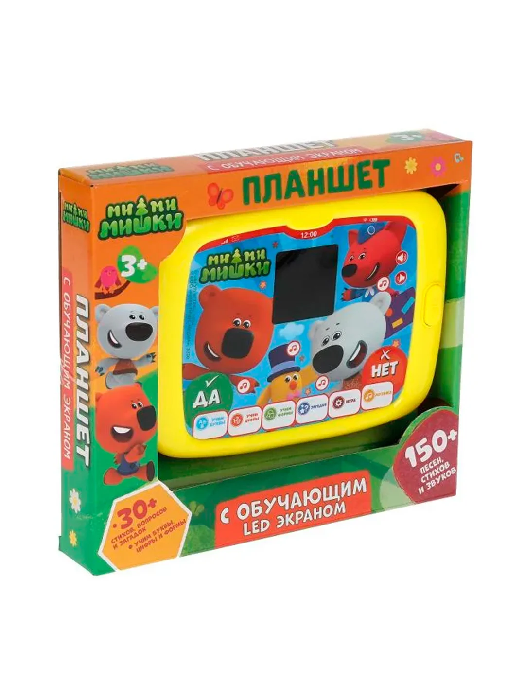 Планшет с обучающим экраном Умка Ми-ми-мишки, 150 песен, стихов и звуков