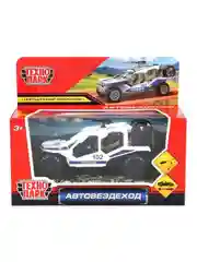 Металлическая модель Технопарк "Автовездеход. Полиция", 12 см