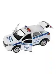 Металлическая инерционная модель ТехноПарк Hyundai Tucson. Полиция, 12 см