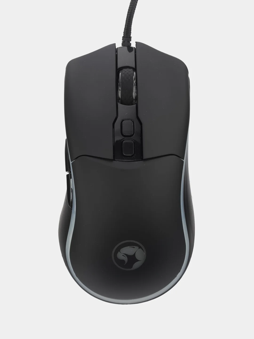 Черный игровая мышка проводная Marvo M358, 4 кнопки, оптическая, RGB, 12800 dpi, USB, 1.6 м