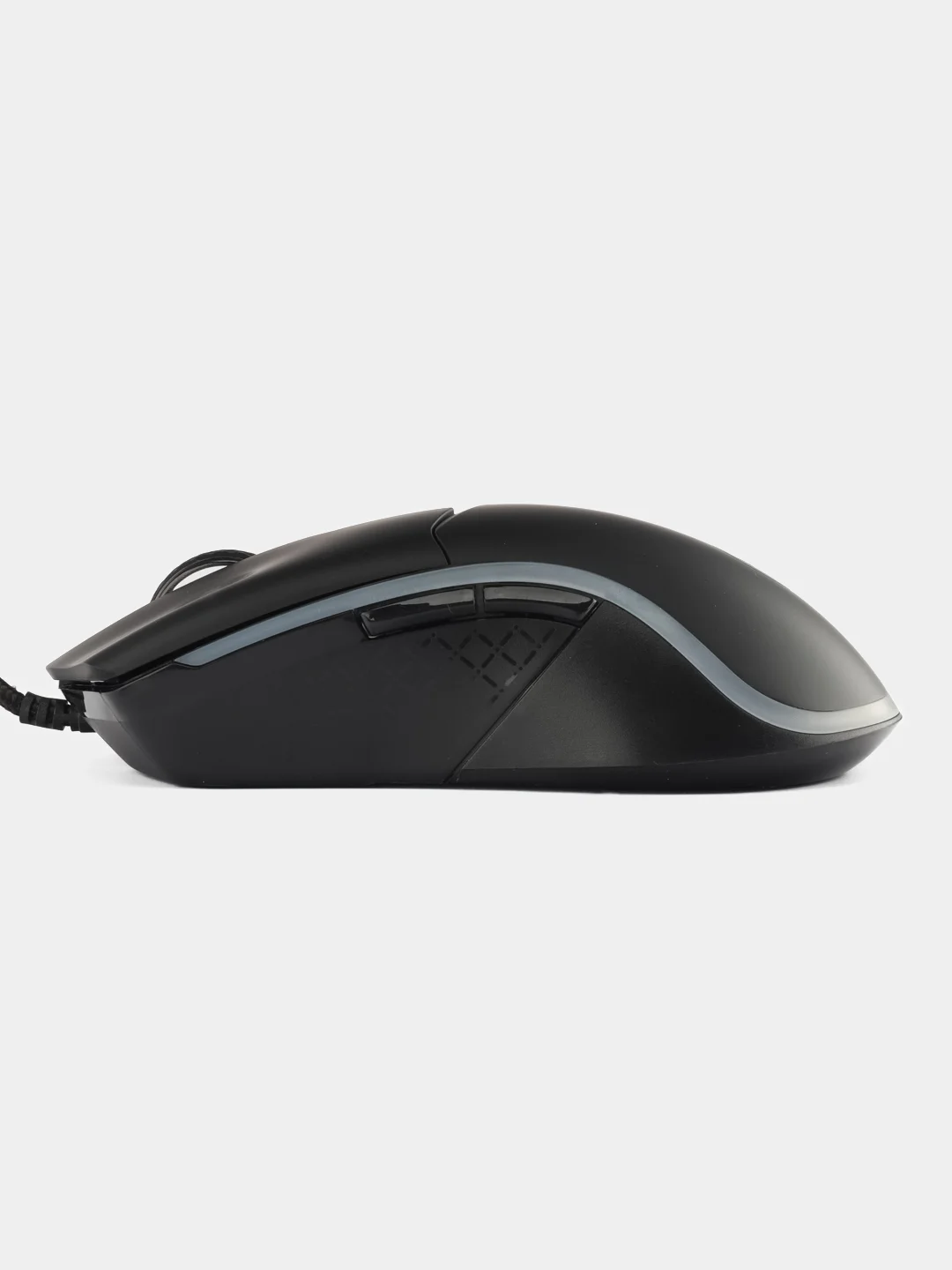 Черный игровая мышка проводная Marvo M358, 4 кнопки, оптическая, RGB, 12800 dpi, USB, 1.6 м