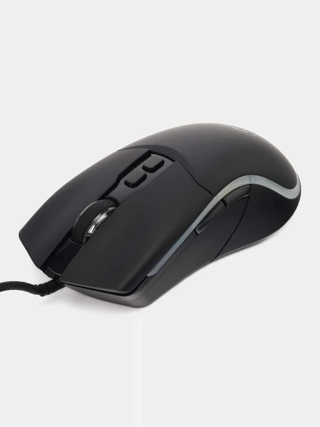 Черный игровая мышка проводная Marvo M358, 4 кнопки, оптическая, RGB, 12800 dpi, USB, 1.6 м