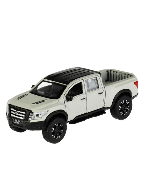 Металлическая инерционная модель ТехноПарк Nissan Titan Warrior. Полиция, 12,5 см