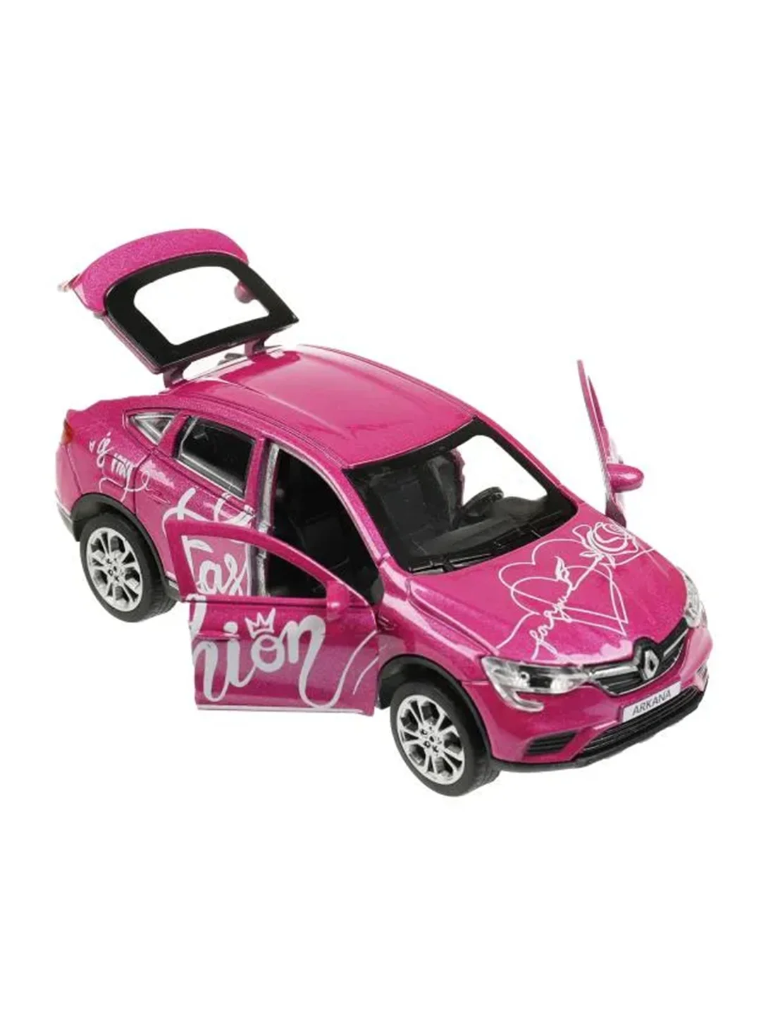 Металлическая модель ТехноПарк Renault Arcana, 12 см