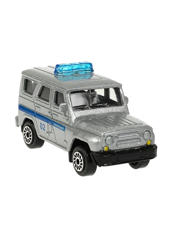 Машина UAZ Hunter ТехноПарк, 5 см, прицеп 7,5 см
