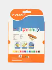 Восковые мелки PEANUT набор 12 цветов
