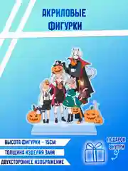 Манго фигурки акриловые " Genshin Impact", "Геншин"," Бензопила", и другие