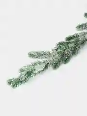 Гирлянда из елочных веток, искусственная, заснеженная ветка, 180 см