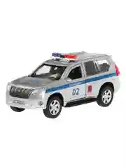 Металлическая модель ТехноПарк Toyota Land Cruiser Prado. Полиция, 12 см