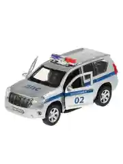 Металлическая модель ТехноПарк Toyota Land Cruiser Prado. Полиция, 12 см