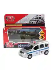 Металлическая модель ТехноПарк Renault Kangoo. Полиция, 12 см