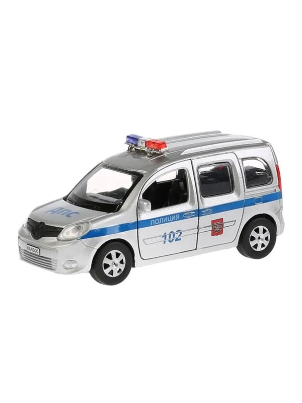 Металлическая модель ТехноПарк Renault Kangoo. Полиция, 12 см