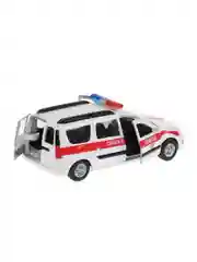 Металлическая машина ТехноПарк LADA Largus скорая, 12 см