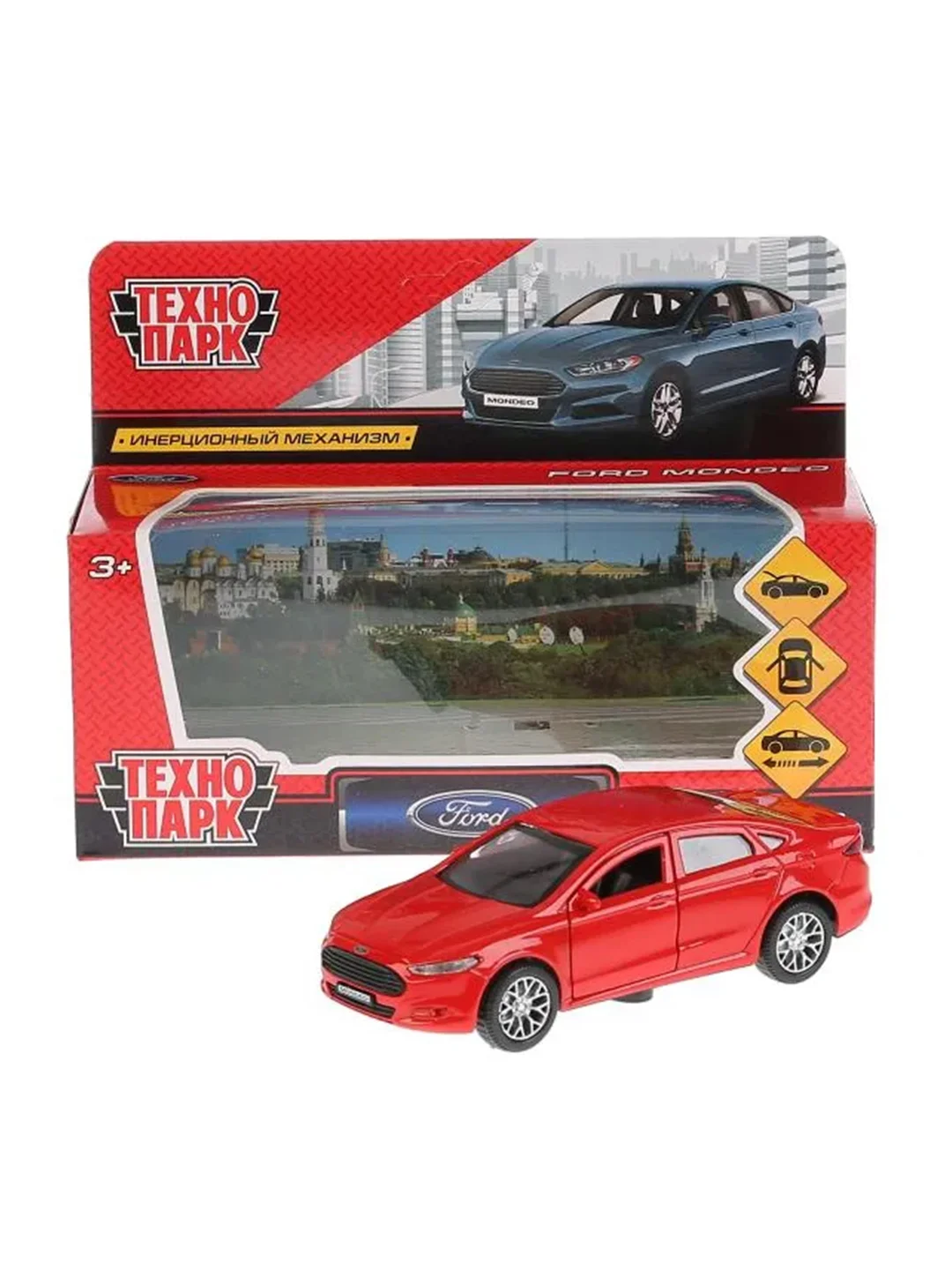 Металлическая модель ТехноПарк Ford Mondeo, 12 см, 3+