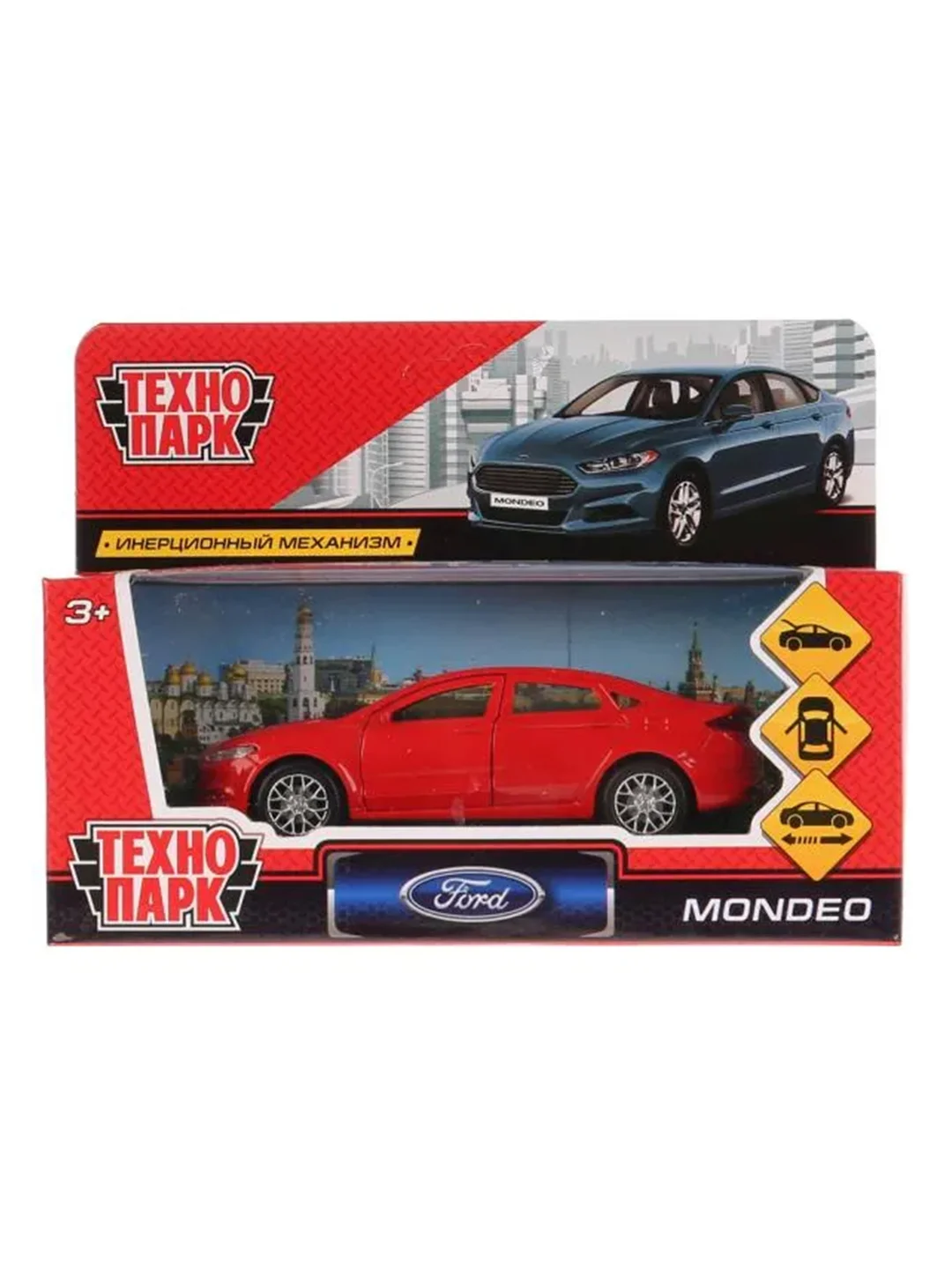 Металлическая модель ТехноПарк Ford Mondeo, 12 см, 3+