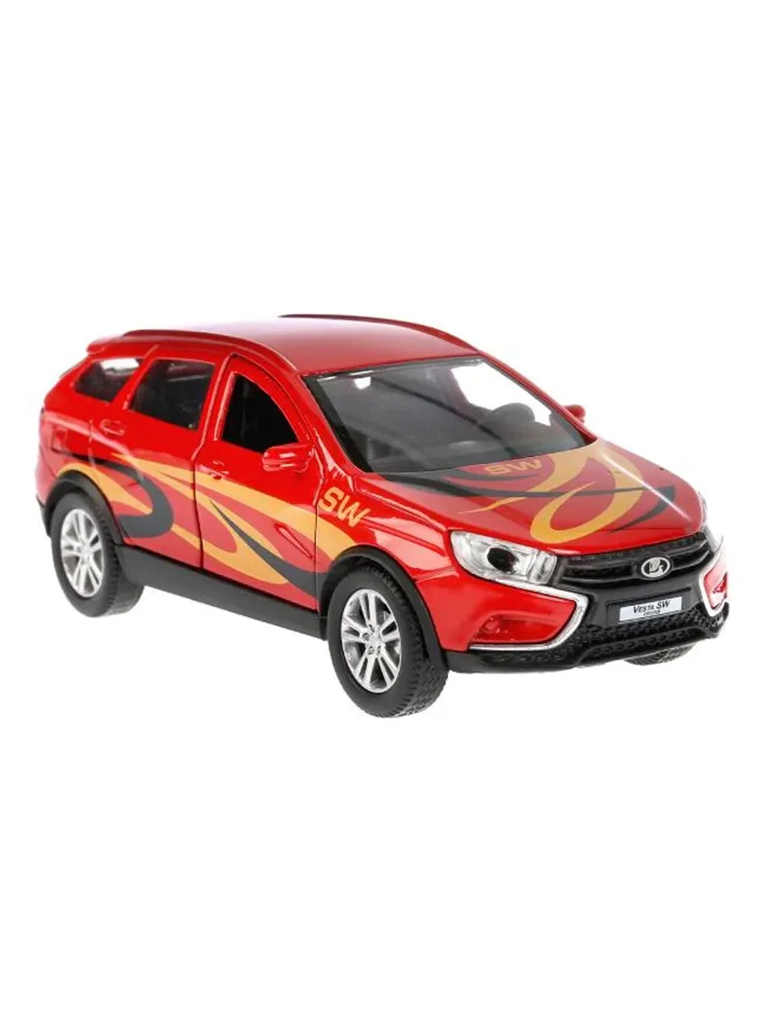 Металлическая машина ТехноПарк LADA VESTA SW CROSS Спорт, 12 см