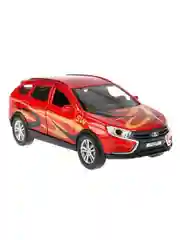 Металлическая машина ТехноПарк LADA VESTA SW CROSS Спорт, 12 см