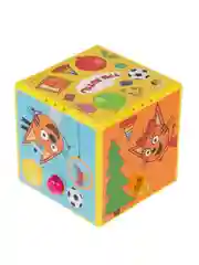 Интерактивная игрушка Умка Три кота "Обучающий кубик", 25 любимых песен