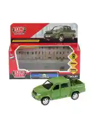 Зелёная машинка ТехноПарк UAZ PICKUP, 12х4,8х4,5 см