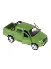 Зелёная машинка ТехноПарк UAZ PICKUP, 12х4,8х4,5 см