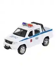 Металлическая модель ТехноПарк УАЗ Pickup. Полиция, 12 см