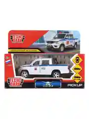 Металлическая модель ТехноПарк УАЗ Pickup. Полиция, 12 см