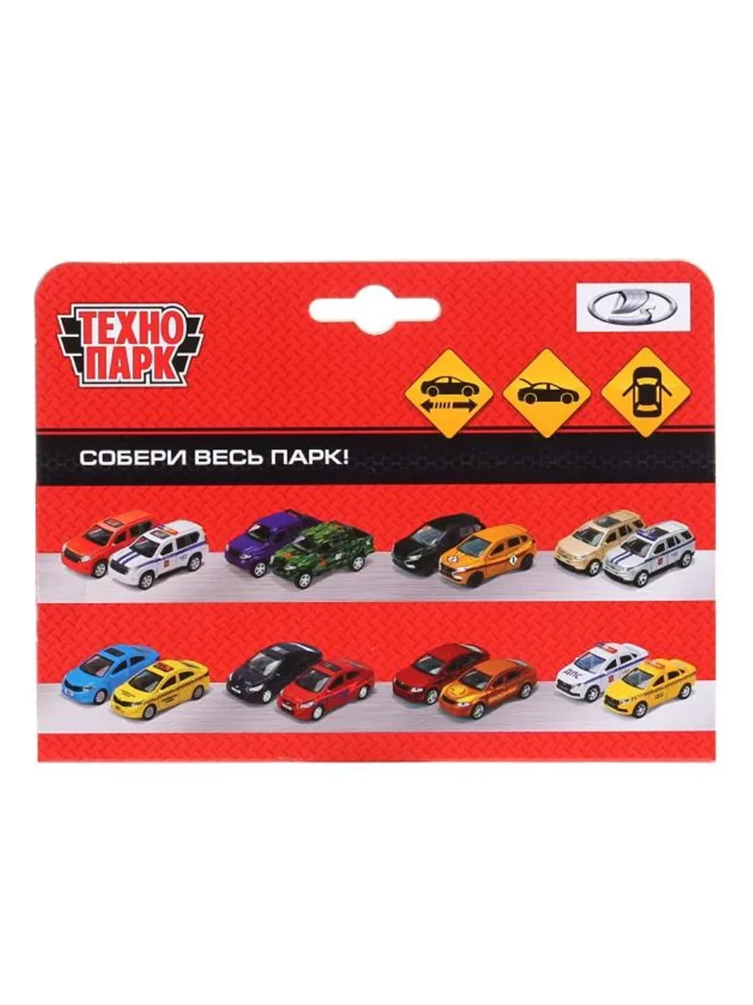 Игрушка Технопарк Машина металл LADA LARGUS ПОЛИЦИЯ