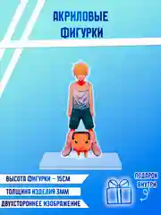 Карамельный фигурки акриловые " Genshin Impact", "Геншин"," Бензопила", и другие