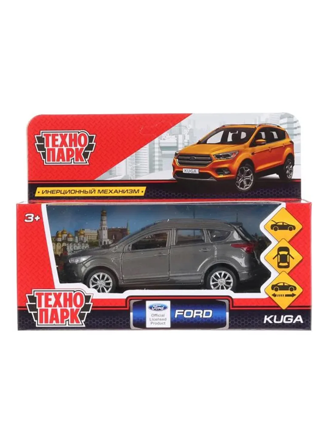 Машина металлическая Технопарк Ford Kuga, длина 12 см