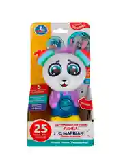 Музыкальная игрушка УМКА Панда, с текстильными ушками, 8 х 15 х 6 см