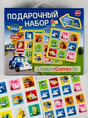 Для мальчика робокар робот Поли лото мэмори домино пазл