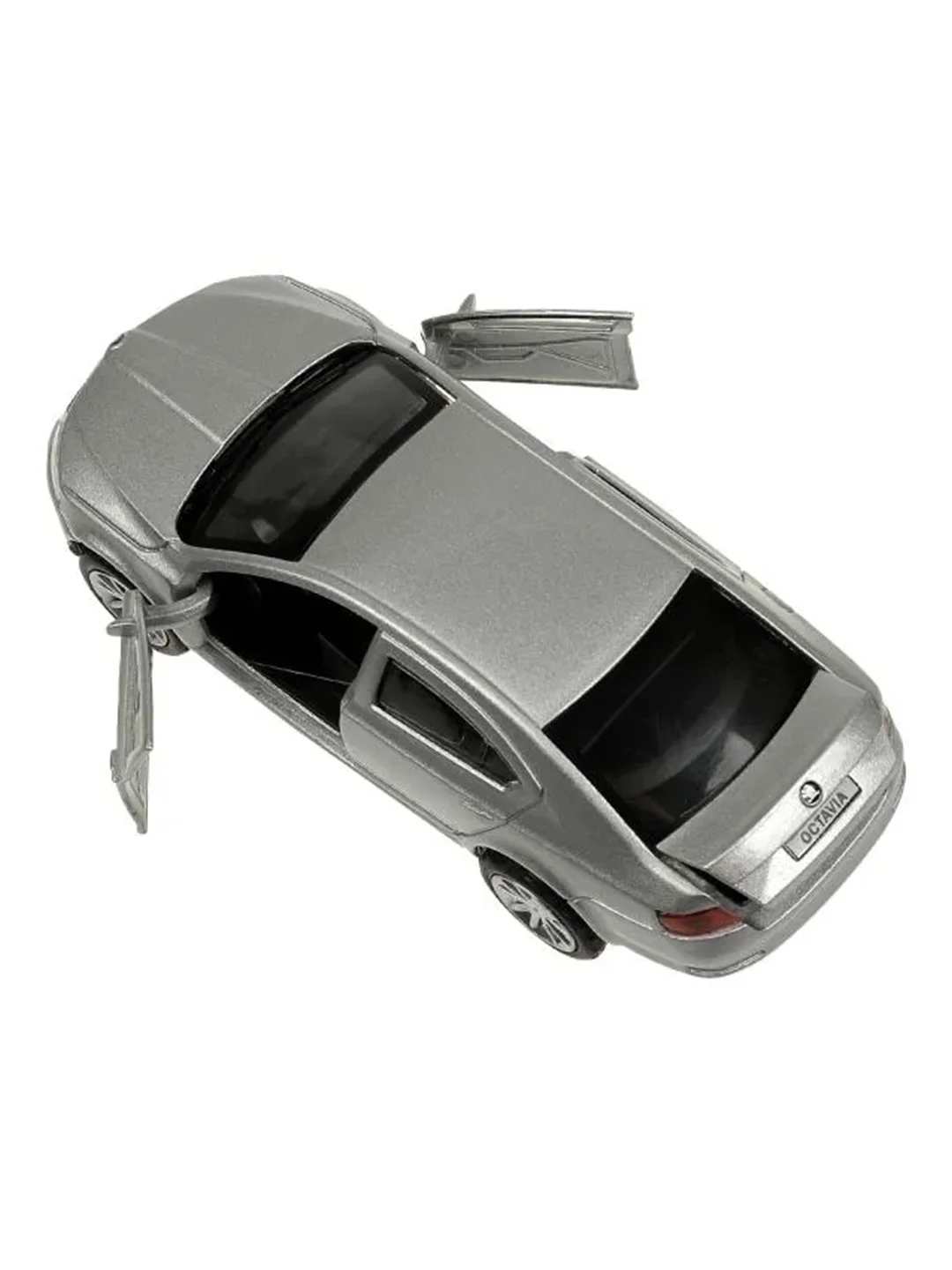 Инерционная металлическая модель Технопарк Skoda Octavia, 12 см