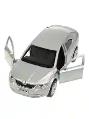 Инерционная металлическая модель Технопарк Skoda Octavia, 12 см